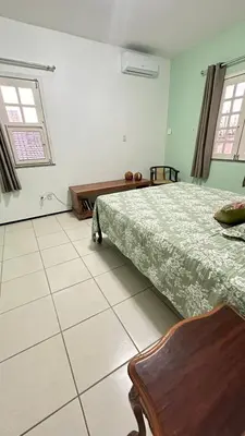 Uma cama ou camas num quarto em Casa Dunas