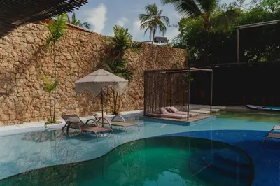 A piscina em ou perto de Aloha Village Hotel