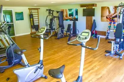 O centro de fitness e/ou as comodidades de fitness de Fortaleza VG Fun Flats Sol e Mar