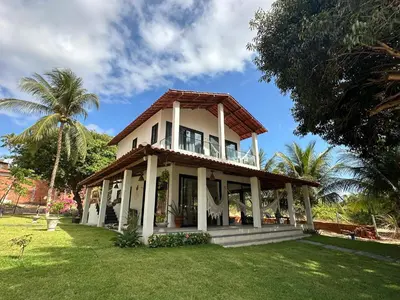 Um jardim no exterior de Casa Del Rio