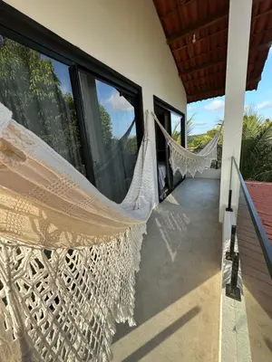 Uma varanda ou terraço em Casa Del Rio