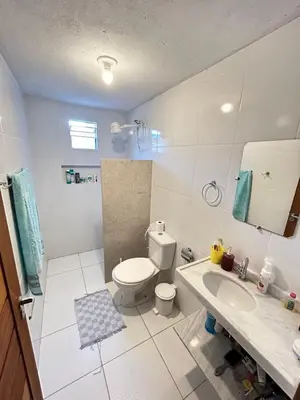 Uma casa de banho em Casa Preá