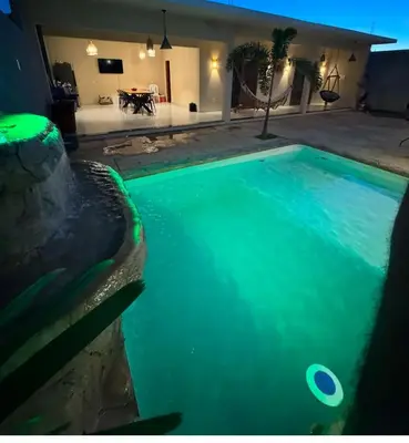 A piscina em ou perto de Casa Morada dos Ventos - Praia do Preá