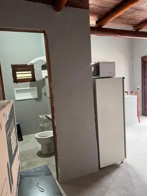 A cozinha ou kitchenette de Pousada Califa Taíba
