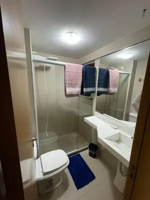 Uma casa de banho em Apartamento Parque Del Sol