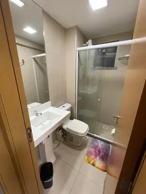 Uma casa de banho em Apartamento Parque Del Sol