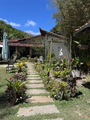 A planta de Sítio feliz Guaramiranga