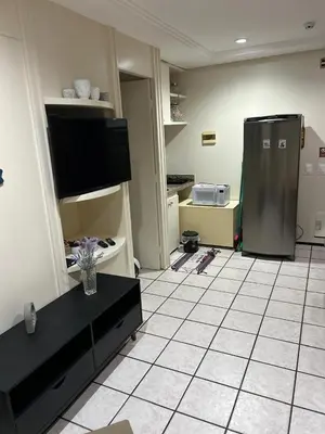 A cozinha ou kitchenette de Apt no Classic Flat Residence Service