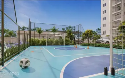 Comodidades para jogar ténis e squash em Apartamento por temporada ou nas proximidades