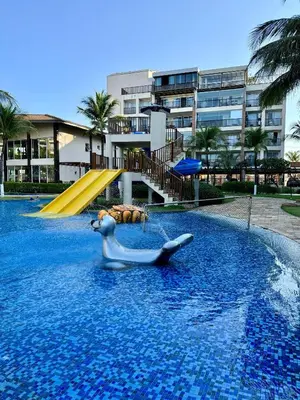 A piscina em ou perto de Apartamento Beach Park Living Resort Porto das Dunas