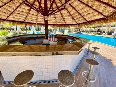 A piscina em ou perto de Apartamento Beach Park Living Resort Porto das Dunas