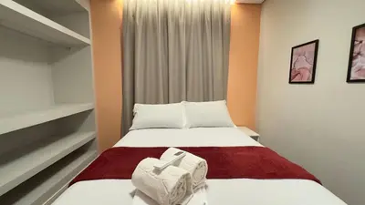 Uma cama ou camas num quarto em Ellery Abolição by Escala