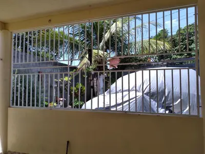 Uma varanda ou terraço em Casa China & Silva, Otima Casa para praia ou descanso, proximo as Dunas da Sabiaguaba e shoppings em Eusebio e Fortaleza Ce