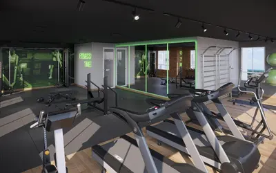 O centro de fitness e/ou as comodidades de fitness de MIRANTE Clube 803 T3