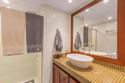 Uma casa de banho em Flat Eco Paradise Cumbuco - Ap 113