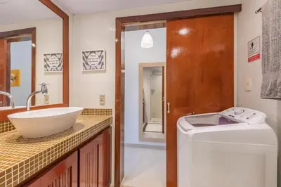 Uma casa de banho em Flat Eco Paradise Cumbuco - Ap 113