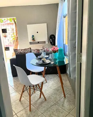 A planta de Apartamento completo com GARAGEM!Casa Taíba!