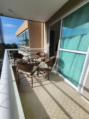 Uma varanda ou terraço em Beach Place Cumbuco
