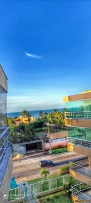 Uma vista do mar geral ou uma vista do mar a partir do apartamento