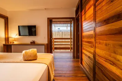 Uma cama ou camas num quarto em Villa Shamsa - Grupo Messina