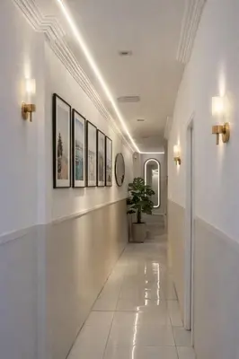 A planta de Pousada Meu Aconchego