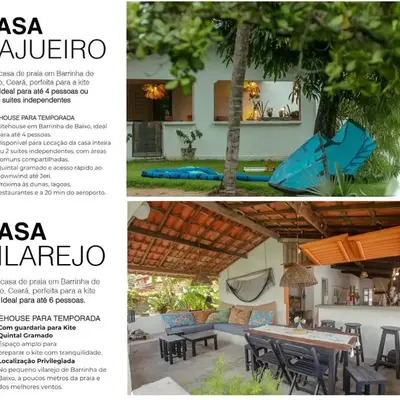 Barrinha dos Ventos Barrinha de Baixo Ceara Quartos Casas Kitesurf