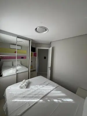 Uma cama ou camas num quarto em Cumbuco Dream