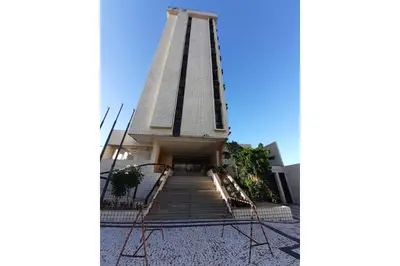 A planta de 203 Flat mobiliado vista mar Praia de Iracema
