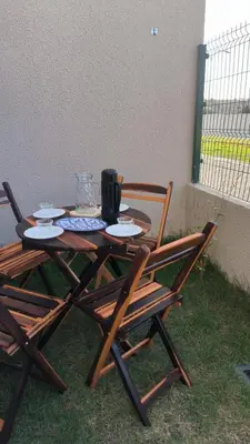 A planta de Apartamento novo com jardim privativo!
