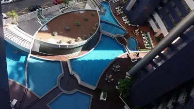 A piscina em ou perto de Beach Class Fortaleza Torre 3