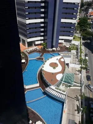 A piscina em ou perto de Beach Class Fortaleza Torre 3