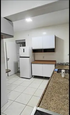 A cozinha ou kitchenette de Apto Praia do Futuro 3 minutos da praia