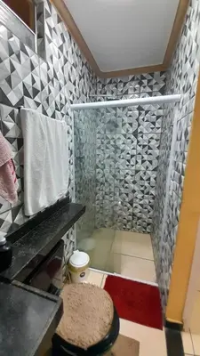 Uma casa de banho em Flat Terra do Sol - Jijoca