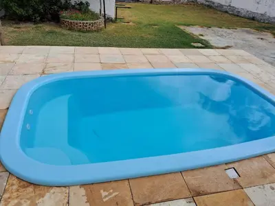 A piscina em ou perto de Casa Fundo de Quintal