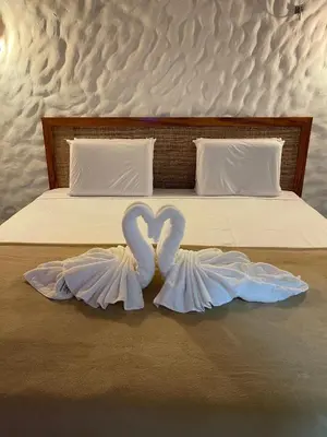 Uma cama ou camas num quarto em Kanto do Chico Prime