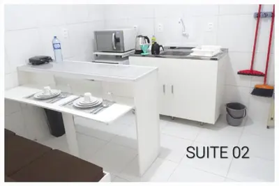 A cozinha ou kitchenette de Casa da Lalá