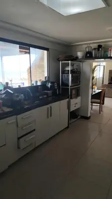 A cozinha ou kitchenette de Cobertura Praia do Futuro