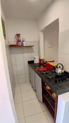 A cozinha ou kitchenette de Villa Hê