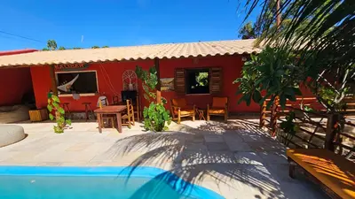 A piscina em ou perto de Casa de hóspedes Balibar Cumbuco