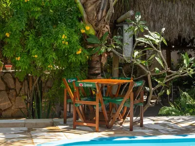A piscina em ou perto de Casa de hóspedes Balibar Cumbuco