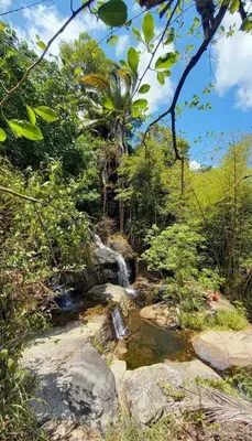 Paisagem natural perto da casa de férias