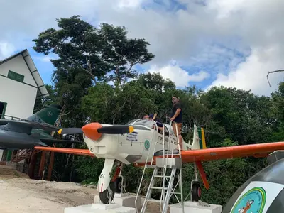 A planta de Chalé dos Pássaros - Guaramiranga