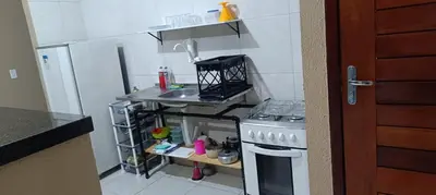 A cozinha ou kitchenette de Seu lar na Praia