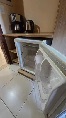 A cozinha ou kitchenette de Beachfront Apartment 424A - 424B Kariri Beach