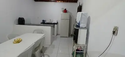 A cozinha ou kitchenette de Casa com piscina no Morro Branco, Beberibe