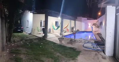 A piscina em ou perto de Casa com Piscina em Morro Branco, Beberibe - Ce