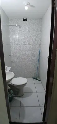 Uma casa de banho em Casa com Piscina em Morro Branco, Beberibe - Ce