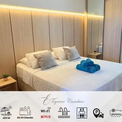 Apartamento Beach place Cumbuco 100m da Praia