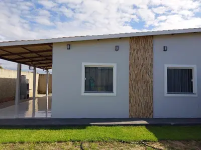 O edifício onde a casa de férias está situado