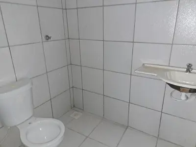 Uma casa de banho em Apartamento da Praia